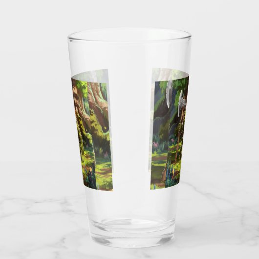 Goblin guardian of the forest. タンブラーグラス (右)