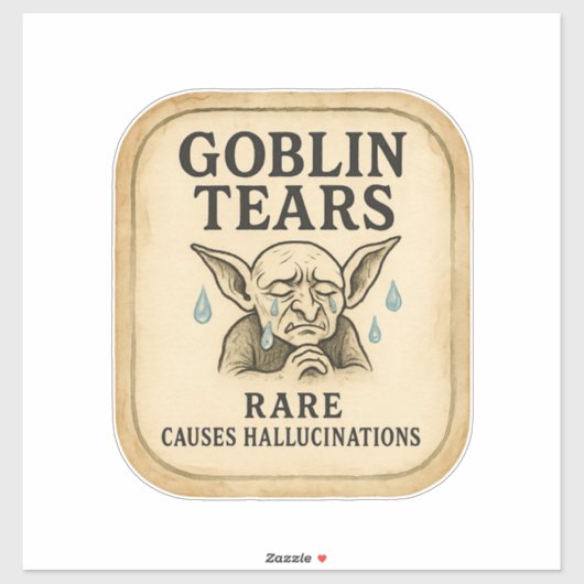 Goblin Tears - Halloween Apothecary Label シール (シート)
