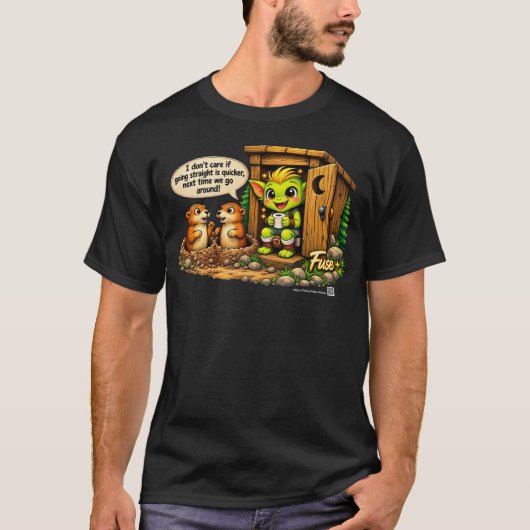 Goblinantics ™ プレーリードッグの迂回路 w/Fuse Tシャツ (正面)