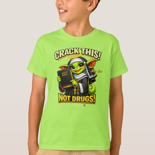 Goblinantics™ Faith Over Fix w/Sister Sass™ Tシャツ (正面)