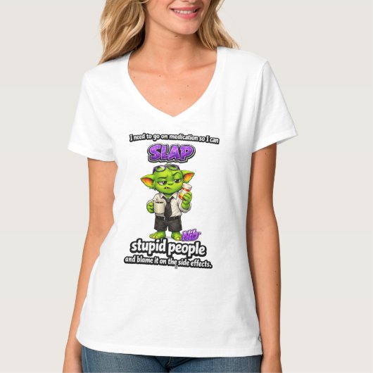 Goblinantics™、Nib™は薬が必要Tシャツ Tシャツ (正面)
