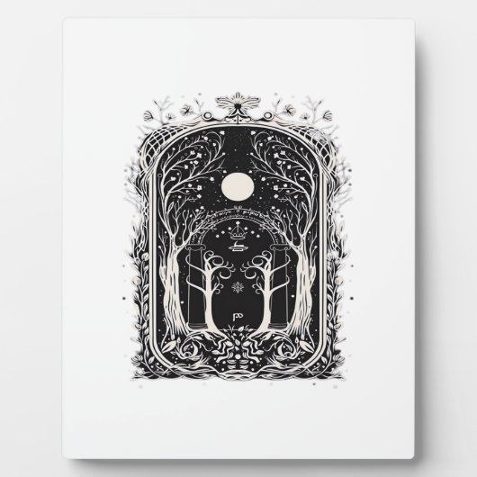 Goblincore Fantasy Gate To  Classic フォトプラーク (正面)