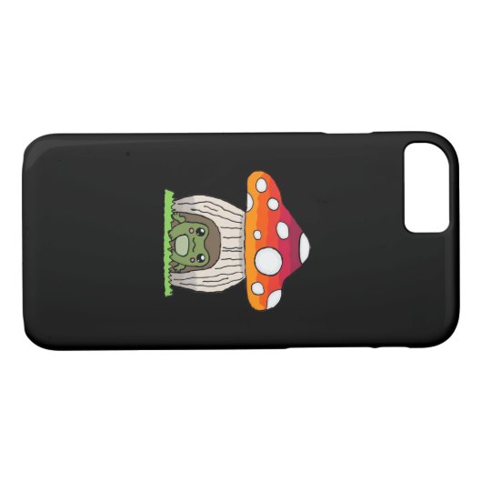 Goblincore Frog Classic Retro Appeal Case-Mate iPhoneケース (裏面(横))