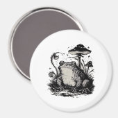 Goblincore Frog Minimal Classic Design マグネット (正面/裏面)