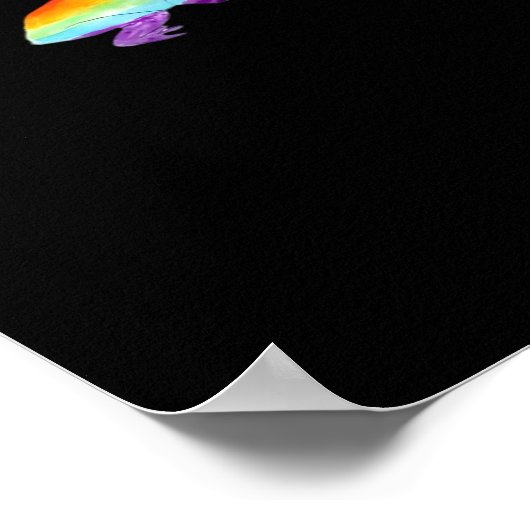 Goblincore Gay Frog Classic Style ポスター (角)