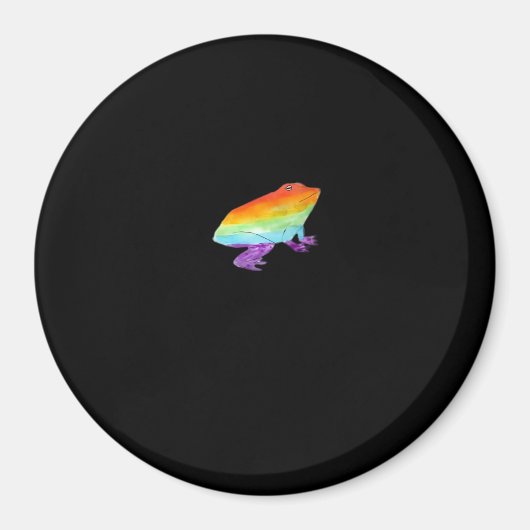 Goblincore Gay Frog Classic Style マグネット (正面)