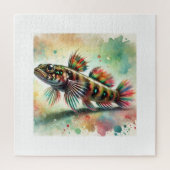 Goby Fish 190724AREF126 - Watercolor ジグソーパズル (縦)