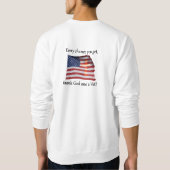 GodとVetのSweatshirt スウェットシャツ (裏面)