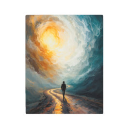 GODへの信頼 メタルプリント