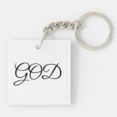 GOD キーホルダー (裏面)