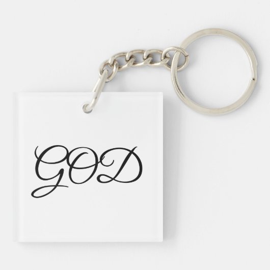 GOD キーホルダー (裏面)