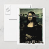GOD_救_THE_MONA_LISA ポストカード (正面/裏面)