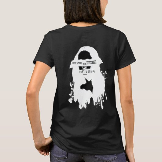 GOD_救_THE_MONA_LISA Tシャツ (裏面)