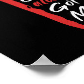 God Always Got Me Religion Quote Christian  ポスター (角)