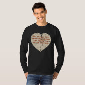 God and Christian Psalm 1473 Healing Heart Jesus C Tシャツ (正面フル)