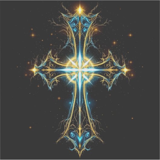 God and Jesus  シール (正面)