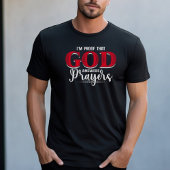 God Answers祈りの言葉 | 宗教的やる気を起こさせる引用文 Tシャツ