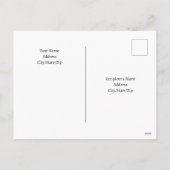 God Bless 2026 New Year Golden Sunset Photo シーズンポストカード (裏面)