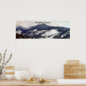 God Bless Americaのポスター – コロラドロッキー山脈 ポスター (キッチン)