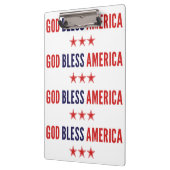 God Bless Americaクリップボード クリップボード (左)