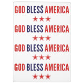 God Bless Americaクリップボード クリップボード (裏面)