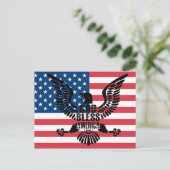 God Bless Americaポストカード ポストカード (スタンド正面)