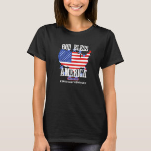 God Bless America特にケンタッキーUS州 Tシャツ