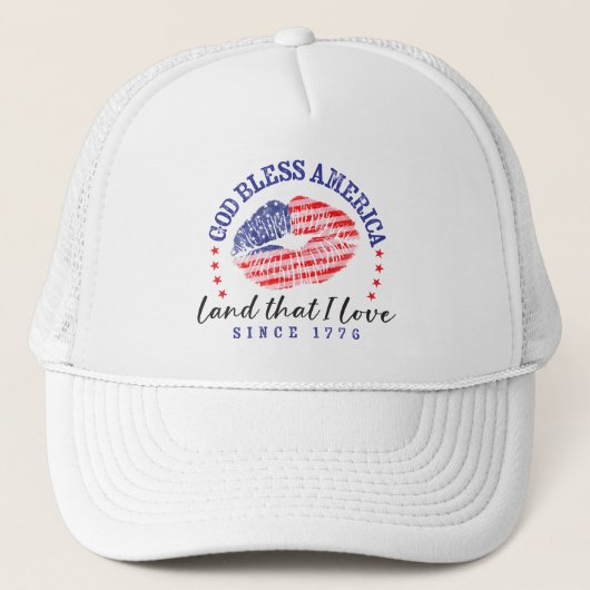 God Bless America - キャップ (正面)