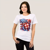 God Bless America トライブレンドＴシャツ (正面全面)