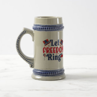 God Bless America ビールジョッキ