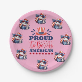 God Bless America ペーパープレート