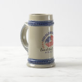 God Bless America - Beer Stein ビールジョッキ (正面左)