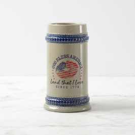 God Bless America - Beer Stein ビールジョッキ