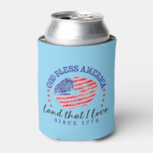 God Bless America Can Cooler 缶クーラー (缶正面)
