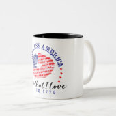 God Bless America - Coffee Mug ツートーンマグカップ (正面右)