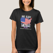 God Bless America Especially Manzanita OR US State Tシャツ (正面)