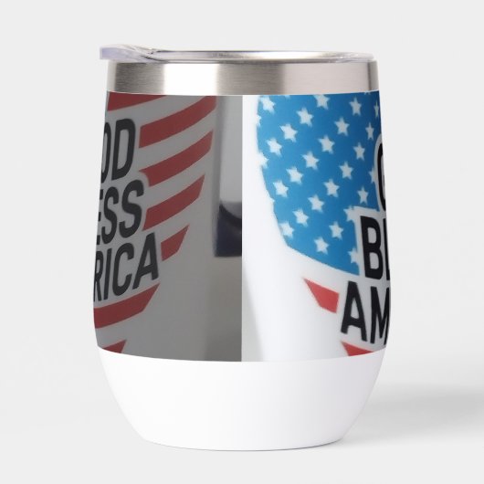 God Bless America insulated tumbler (右面)