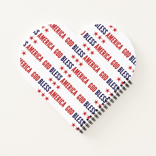 God Bless America Notebook ノートブック (裏面)