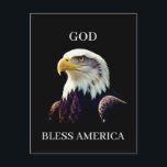 God Bless America – Patriotic Strength with  Proud シーズンポストカード<br><div class="desc">God Bless America carries the weight of national pride, unity, and heartfelt gratitude. The phrase is iconic — instantly evoking imagery of freedom, resilience, and the enduring spirit of the United States. It feels ceremonial yet personal, powerful yet sincere. This identity blends classic Americana symbolism with a clean, modern sense...</div>