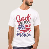 God Bless America Tシャツ (正面)
