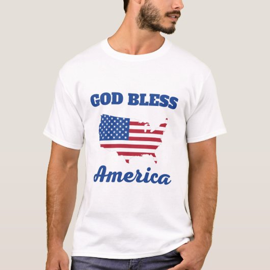 God Bless AMERICA Tシャツ (正面)