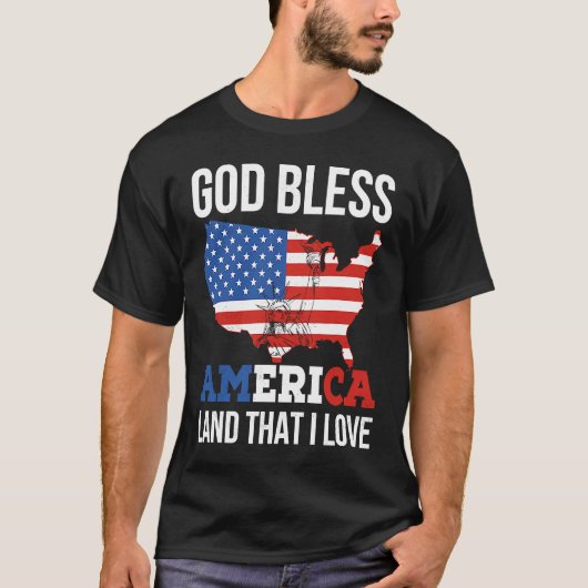 God Bless America Tシャツ (正面)