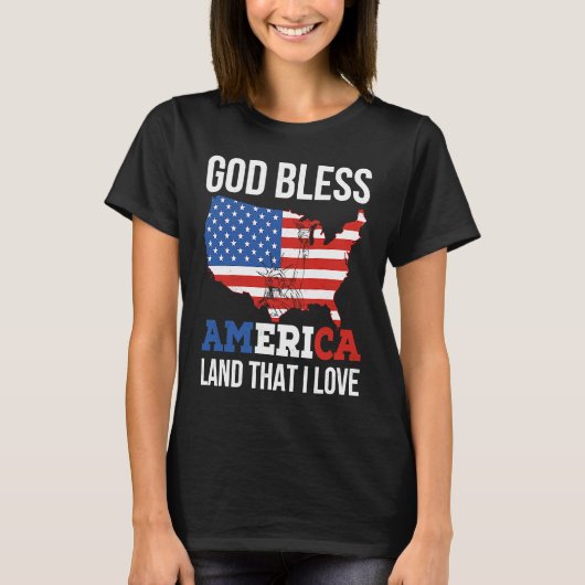 God Bless America Tシャツ (正面)