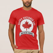 God Bless CANADAビクトリア記念日 Tシャツ (正面)