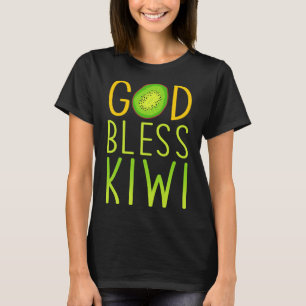 God Bless Kiwi - Fruit Love Kiwi Tシャツ