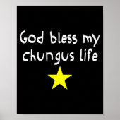 God Bless My Chungus Life, Funny Brainrot Meme Gen ポスター (正面)