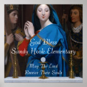 GOD BLESS SANDY HOOK ELEMENTARY MAY THE LORD .... ポスター (正面)