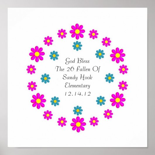 GOD BLESS THE 26 FALLEN... ポスター (正面)