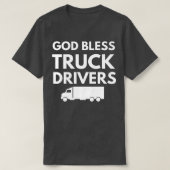 God Bless Truck Drivers Tシャツ (デザイン正面)