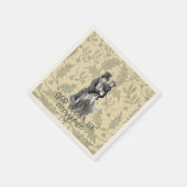 God bless us everyone Dickens Christmas Carol スタンダードカクテルナプキン (角)